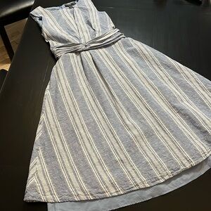 Maggy London linen blend dress